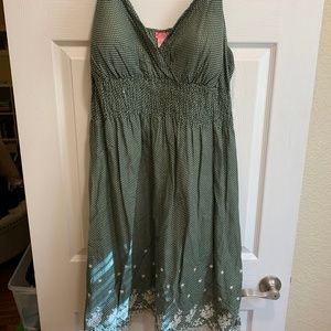 Green Polka Dot Dress